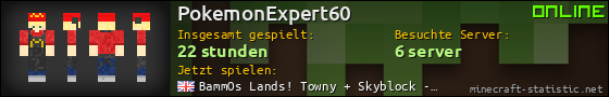 Benutzerleisten 560x90 für PokemonExpert60