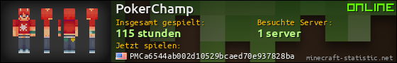 Benutzerleisten 560x90 für PokerChamp