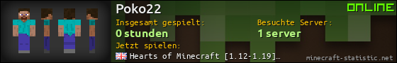 Benutzerleisten 560x90 für Poko22