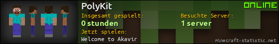 Benutzerleisten 560x90 für PolyKit