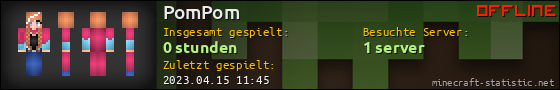Benutzerleisten 560x90 für PomPom