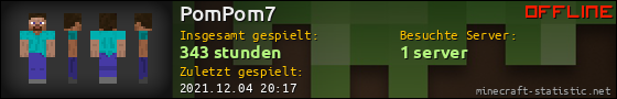 Benutzerleisten 560x90 für PomPom7