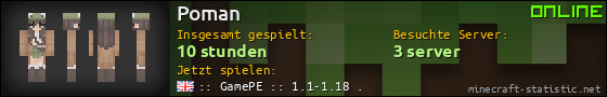 Benutzerleisten 560x90 für Poman