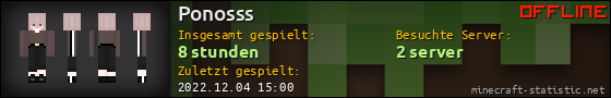 Benutzerleisten 560x90 für Ponosss