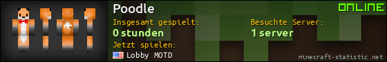 Benutzerleisten 560x90 für Poodle
