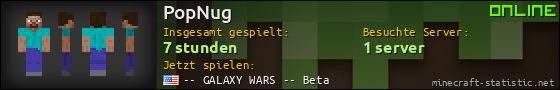 Benutzerleisten 560x90 für PopNug