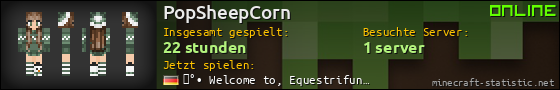 Benutzerleisten 560x90 für PopSheepCorn