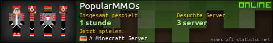 Benutzerleisten 560x90 für PopularMMOs