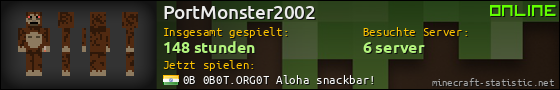 Benutzerleisten 560x90 für PortMonster2002