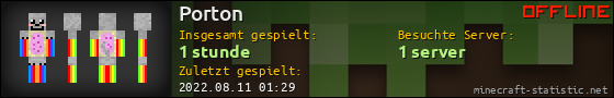 Benutzerleisten 560x90 für Porton