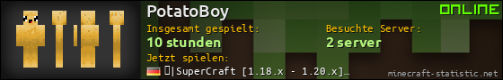 Benutzerleisten 560x90 für PotatoBoy