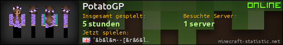 Benutzerleisten 560x90 für PotatoGP