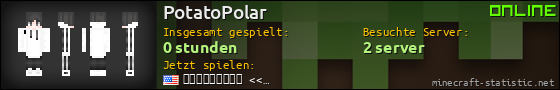 Benutzerleisten 560x90 für PotatoPolar