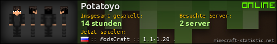 Benutzerleisten 560x90 für Potatoyo