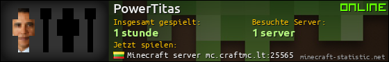 Benutzerleisten 560x90 für PowerTitas