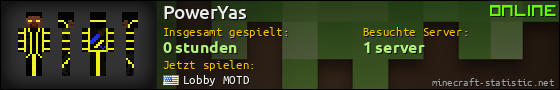 Benutzerleisten 560x90 für PowerYas