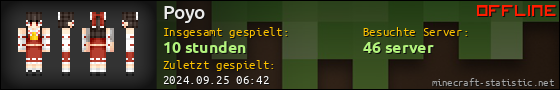 Benutzerleisten 560x90 für Poyo