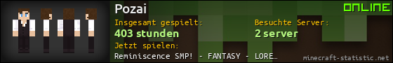Benutzerleisten 560x90 für Pozai