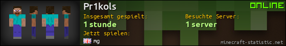 Benutzerleisten 560x90 für Pr1kols