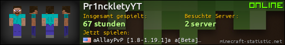 Benutzerleisten 560x90 für Pr1nckletyYT