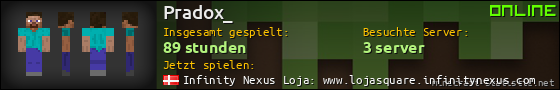 Benutzerleisten 560x90 für Pradox_