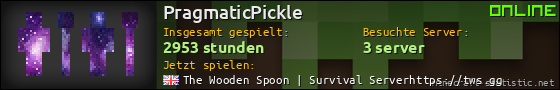 Benutzerleisten 560x90 für PragmaticPickle