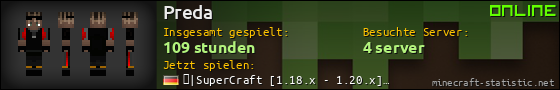 Benutzerleisten 560x90 für Preda