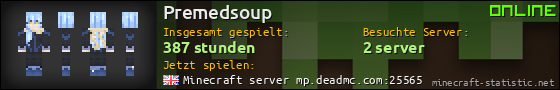 Benutzerleisten 560x90 für Premedsoup