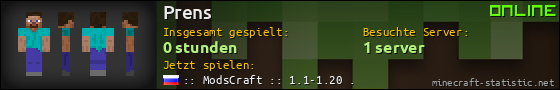 Benutzerleisten 560x90 für Prens