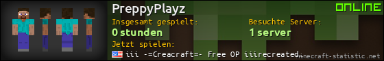 Benutzerleisten 560x90 für PreppyPlayz