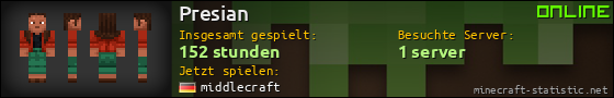 Benutzerleisten 560x90 für Presian