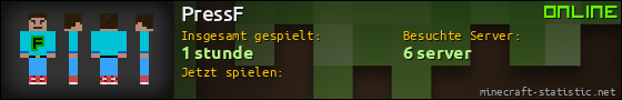 Benutzerleisten 560x90 für PressF