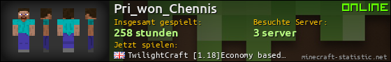 Benutzerleisten 560x90 für Pri_won_Chennis