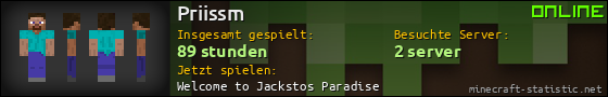 Benutzerleisten 560x90 für Priissm