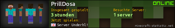 Benutzerleisten 560x90 für PrillDosa