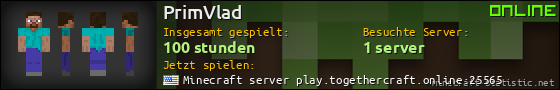Benutzerleisten 560x90 für PrimVlad