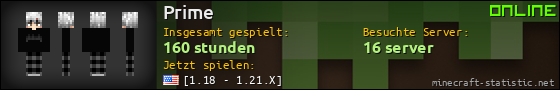 Benutzerleisten 560x90 für Prime