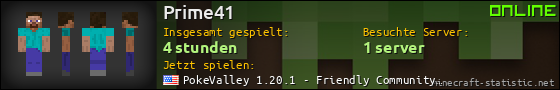 Benutzerleisten 560x90 für Prime41