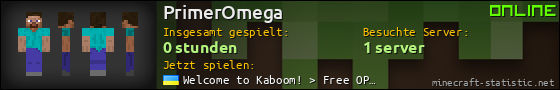 Benutzerleisten 560x90 für PrimerOmega