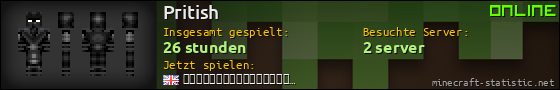 Benutzerleisten 560x90 für Pritish