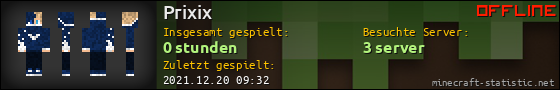 Benutzerleisten 560x90 für Prixix