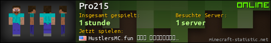 Benutzerleisten 560x90 für Pro215