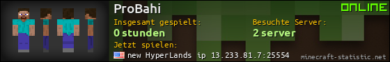Benutzerleisten 560x90 für ProBahi