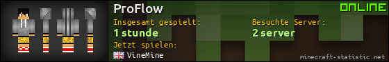 Benutzerleisten 560x90 für ProFlow