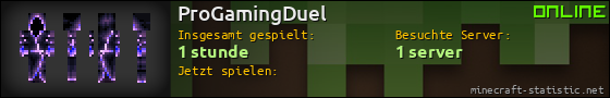 Benutzerleisten 560x90 für ProGamingDuel