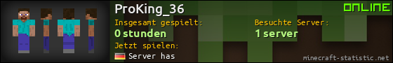 Benutzerleisten 560x90 für ProKing_36