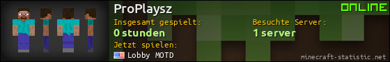 Benutzerleisten 560x90 für ProPlaysz