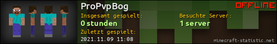 Benutzerleisten 560x90 für ProPvpBog