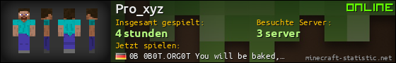 Benutzerleisten 560x90 für Pro_xyz