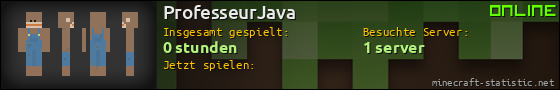 Benutzerleisten 560x90 für ProfesseurJava